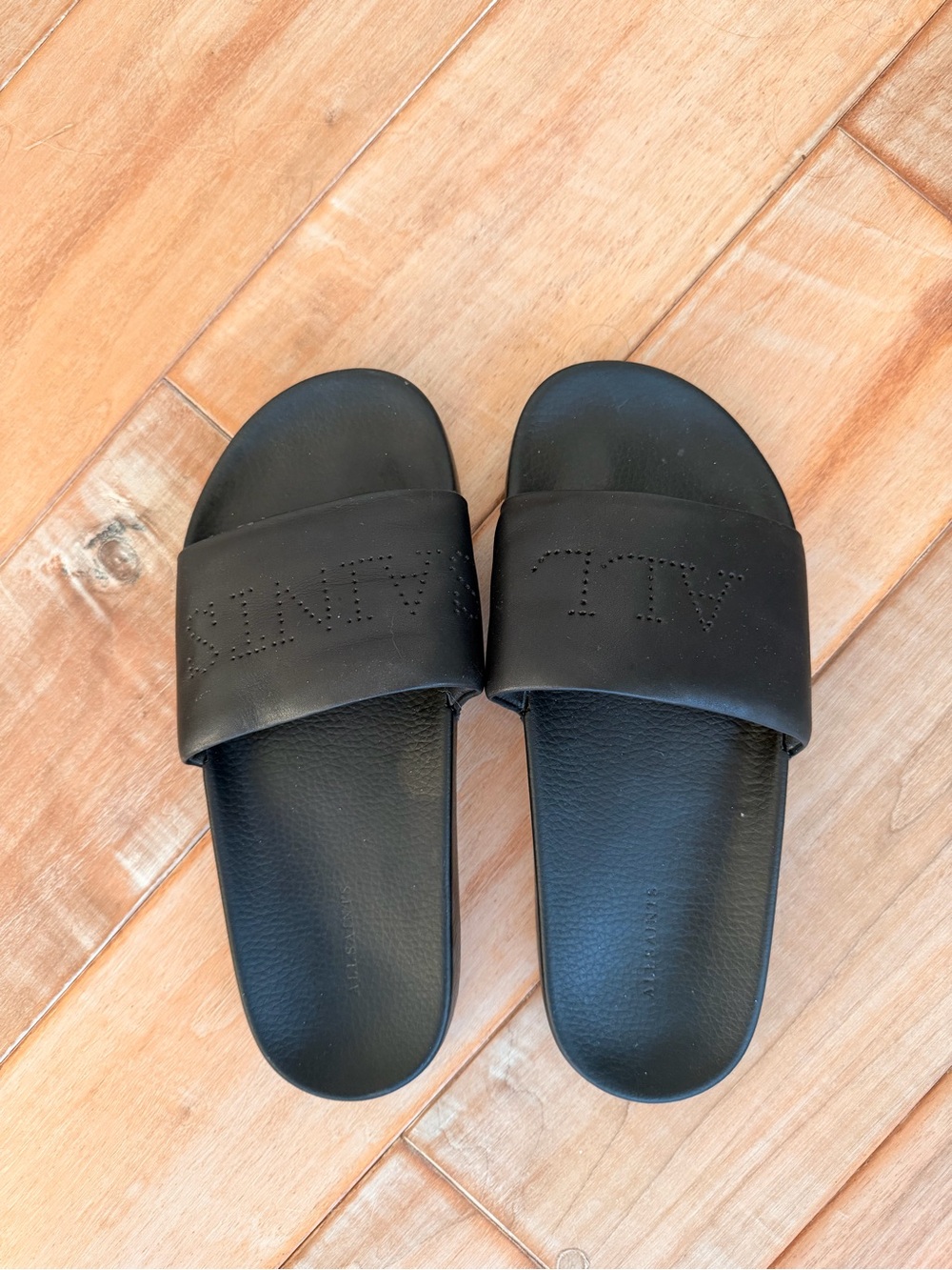 Men's Black Slides